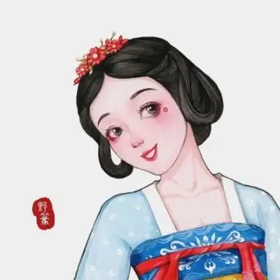 迪士尼公主手绘古风女头你是我的女生头像我要个性网