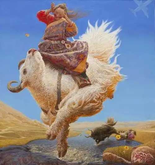 图像与历史研究越向高原天路的格桑花王沂光高原主题油画之我见凤凰网山东凤凰网