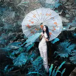 摄影师巧加动物元素打造童话般的梦幻