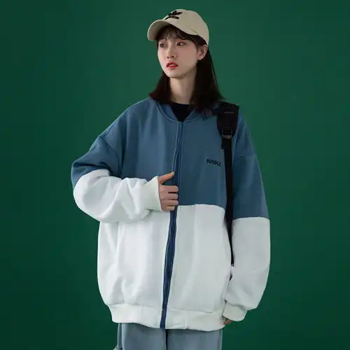 2020新款衣服工装外套女春韩版女学生宽松撞色bf百搭ins潮上衣女