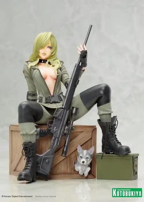 寿屋美系game美少女合金装备狙击雪狼