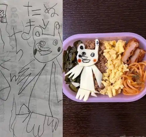 宝爸宝妈内卷实锤早餐复刻名画,纸板复制爆款手游