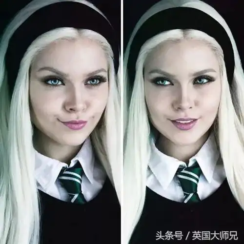 俄罗斯女孩会易容术百变面孔,亮瞎双眼的操作666
