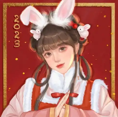 2023新年国潮头像无水印