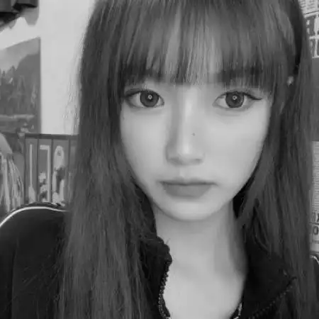 女生头灰色头像,是我撞上你的难过