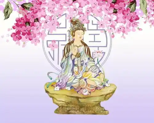 佛教纪念日恭迎观世音菩萨出家日