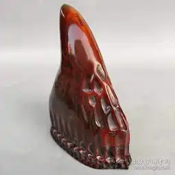 旧藏镇宅辟邪招财摆件尺寸如图,重410克