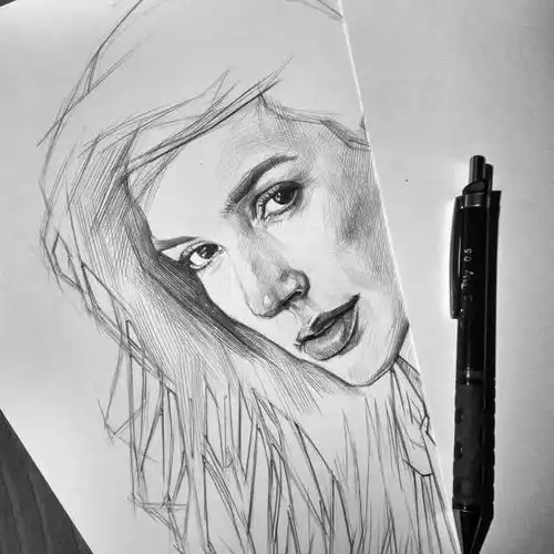 如果人物画成这样,素描速写拿下不再是问题