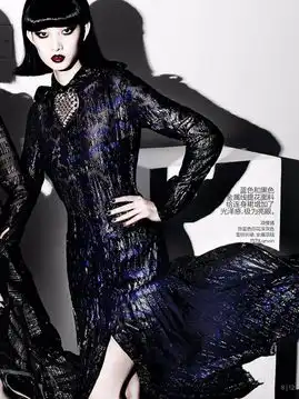 超模游天翼雎晓雯项偞婧登vogue中文版2014三月刊封面