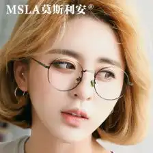 金属圆形镜框复