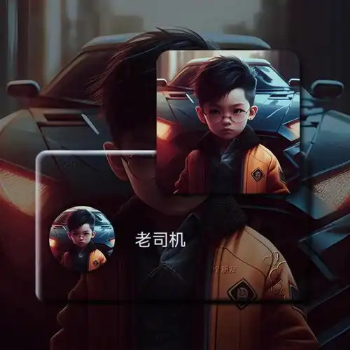 你要的职业头像来啦,司机专属