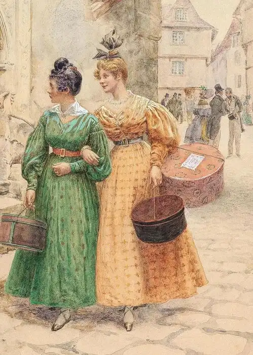 法国艺术家古斯塔夫布尔金绘画作品︱艺术名画