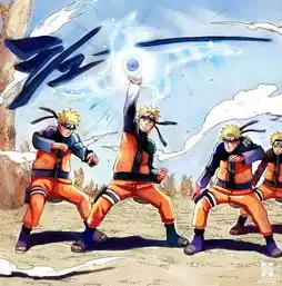 求火影忍者中鸣人用的螺旋丸图片风遁螺旋手里剑