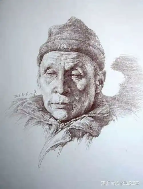 以前的画,那个时候还是一个刚从速写老师转到素描老师的过渡阶段素描头像速写头像美术生