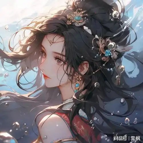 古风女子头像,花开有落时,人生容易老