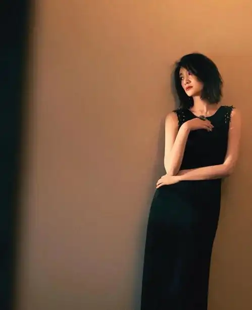 李小冉日落余晖氛围感大片