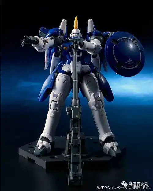 蓝色骑士登场,万代rg1144新机动战记高达w托鲁基斯ii