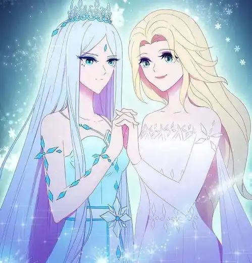 当迪士尼碰上了叶罗丽,西方有冰雪美人艾莎,东方有冰公主