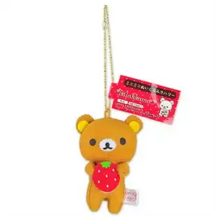 rilakkuma轻松熊轻松熊抱草莓版毛绒挂件挂饰日本品牌怎么样,好不好