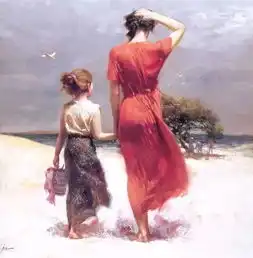 名画中的母爱,我梦中的摇篮曲