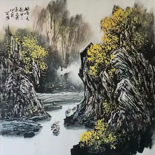 张际才写意山水画8月最受欢迎作品人气榜top10