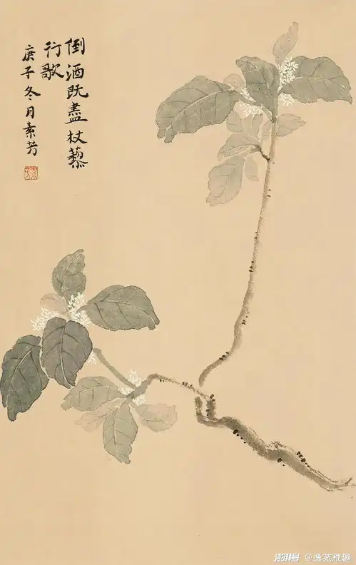 赵素芳画作淡雅唯美,花香盈袖,诗韵流淌