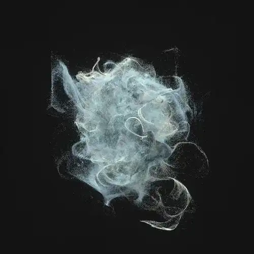 c4d粒子风暴云original