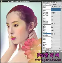 photoshop给灰暗人物数码照片后期彩妆处理