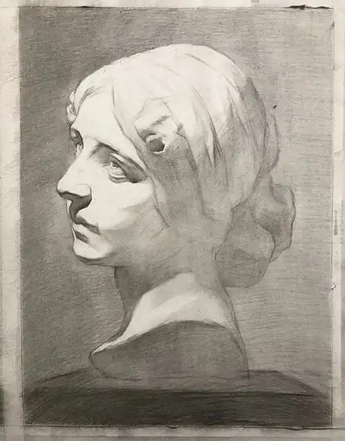 如何把素描画得像要狠抓结构造型透视,那你就是高手了