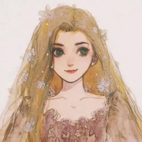 当迪士尼公主穿上婚纱,白雪公主温婉大方,乐佩公主如同天仙下凡