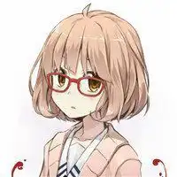 微信头像女生带眼镜圆框微信头像图片大全