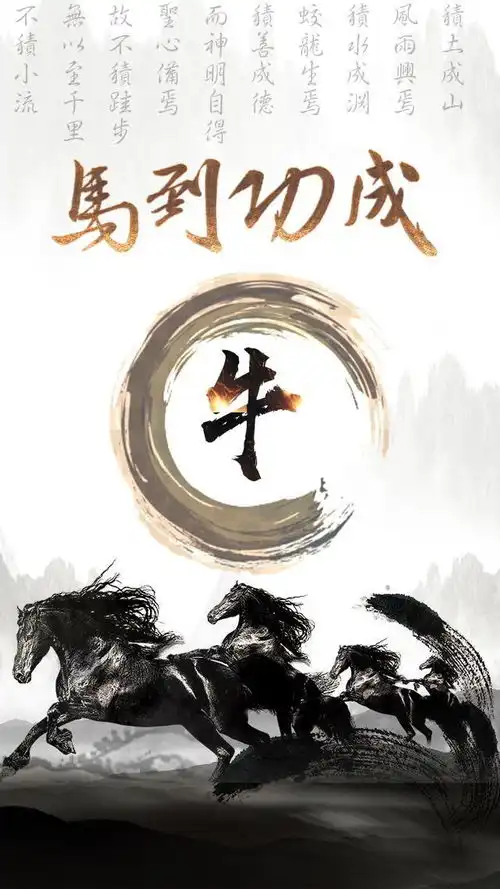 以梦为马,不负韶华励志姓氏微信头像,祝你2020马到成功