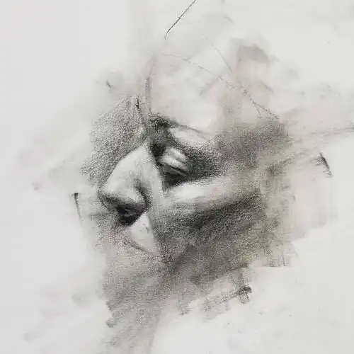 当粗狂与细腻合二为一时,你就能领略素描的魅力.