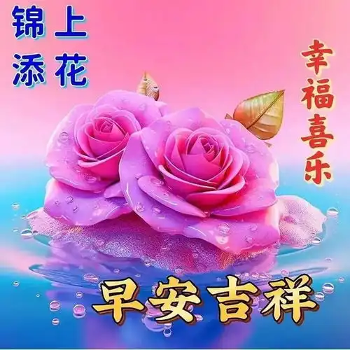开启美好一天的早安问候语早上好祝福句子带唯美祝福图片