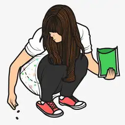 立秋手绘矢量原创女孩耕种人物透明底免抠图片素材其他格式下载动漫人物大全