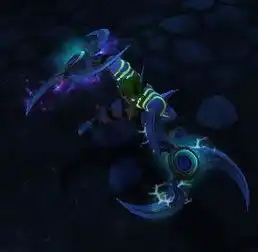 魔兽世界恶魔猎手哨兵的月刃幻化