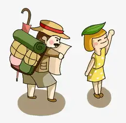 旅游季黄金周自驾游全家出行卡通主题手绘插画4图片素材其他格式下载动漫人物大全