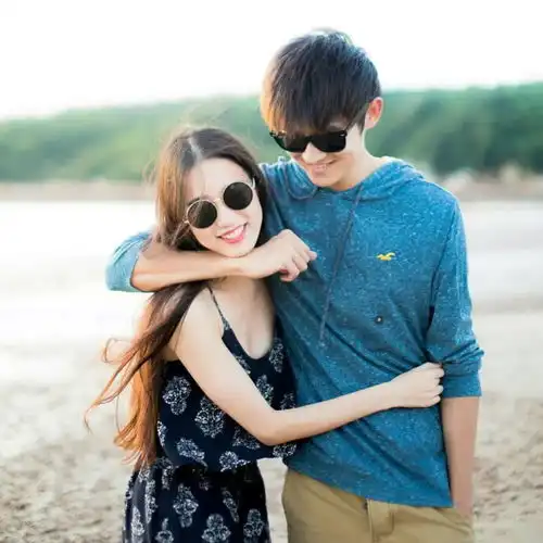 欧美范机车眷侣