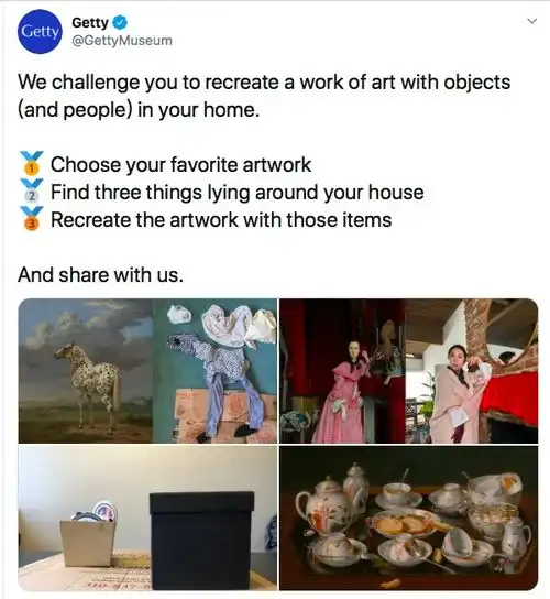 触手可及的物品花式演绎那些馆藏的世界名画