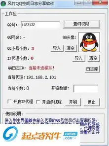 风竹qq空间刷日志分享软件v1.0绿色版