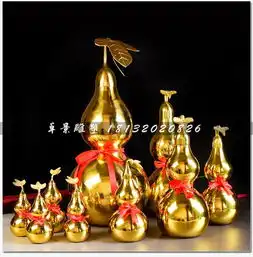 铜雕葫芦,招财辟邪葫芦铜雕-黄页88网