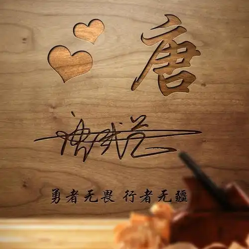 2020潮流姓氏微信头像,新版个性签名头像,进来看看有没有你的