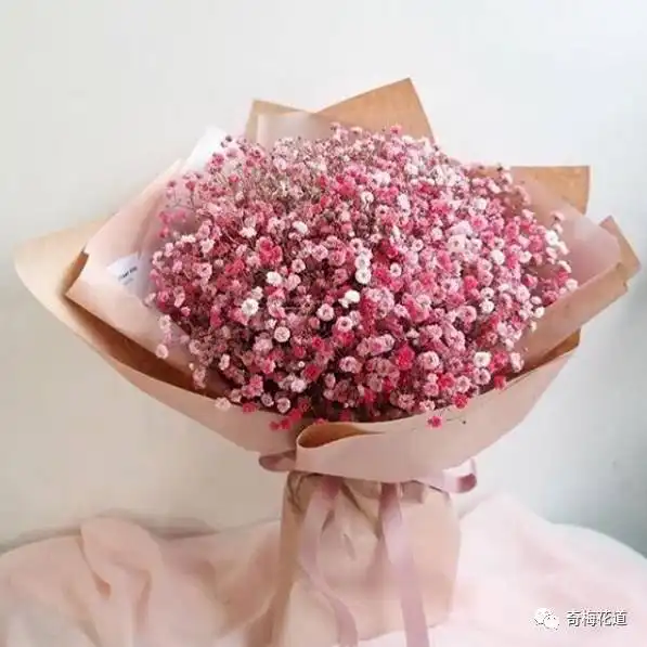 据说现在流行这样送花了,还不码起来备用