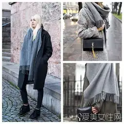 红爆instagram的围巾明星都在戴它