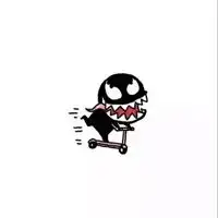 毒液q版图片卡通可爱毒液q版萌图