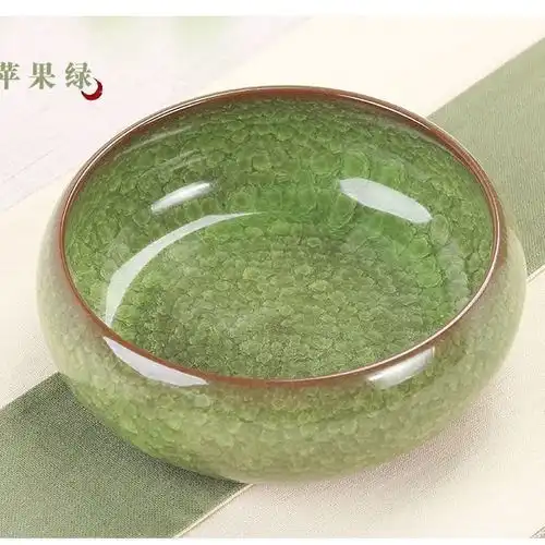 无孔大号碗莲花盆陶瓷阳台室内铜钱草一叶莲水培容器