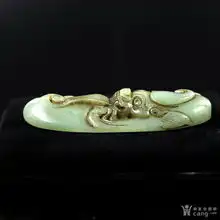 和田玉招财辟邪大貔貅吊坠把件
