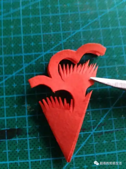 学剪福字系列2超哥剪纸入门手记54