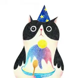 可爱的小动物卡通头像手绘头像别喜欢我你降不住我