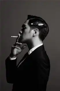 张若昀化身嬉皮绅士黑白大片演绎极简魅力